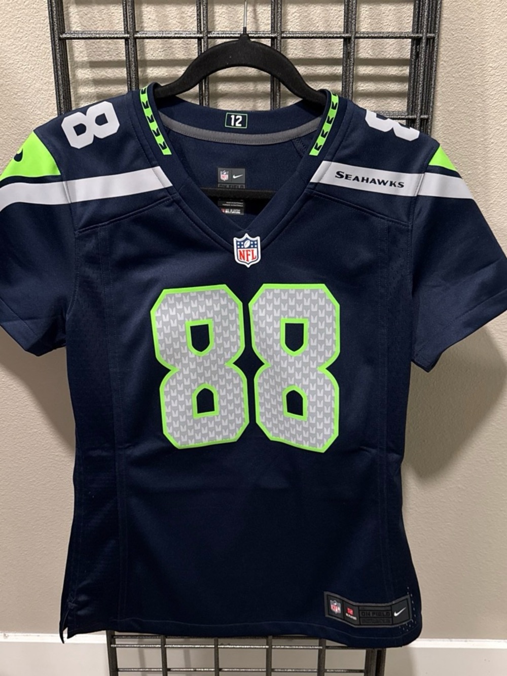 NFL Navy On-Field Nike Football Jersey